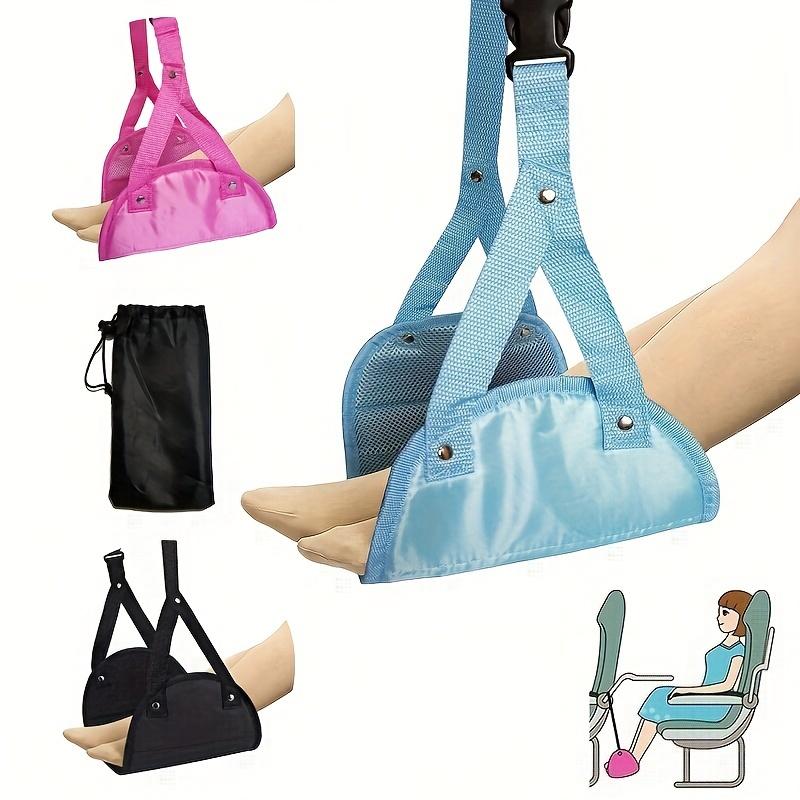 1pc Travel Accessories Portable Simple Travel Airplane Footrest Adjustable Travel Harness Lightweight Hammock Footrest