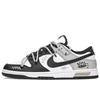 Кроссовки Dunk Low Skateboard Обувь Унисекс Черный Белый Серый DD1391-100(КомандаА-)
