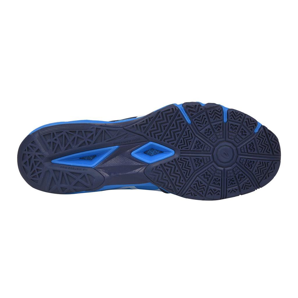 Asics DYNAFEATHER Амортизация, Износостойкие Низкие Кроссовки для Настольного Тенниса Унисекс Синие 1073A082-400