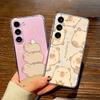 Мультяшная капибара Прозрачный чехол для телефона для Samsung Galaxy S24+ S23+ Plus Ultra Прозрачная крышка для Samsung S22+ Ultra Животное Funda