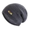 New Unisex Winter Hats Fashion Slouchy Beanie Hat Fleece Lined Warm Knitted Hats Men Women Thick Ski Beanie Cap