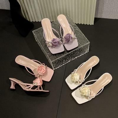 Модные сандалии украшения цветок аксессуары для обуви стиль для отпуска съемные бабочка орхидея шармы для обуви аксессуары для обуви сабо пряжка