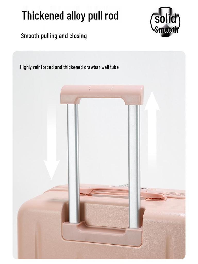 Многофункциональная ручная тележка с большой вместимостью и фронтальным открыванием: Устойчивый к царапинам и износу дорожный чемодан