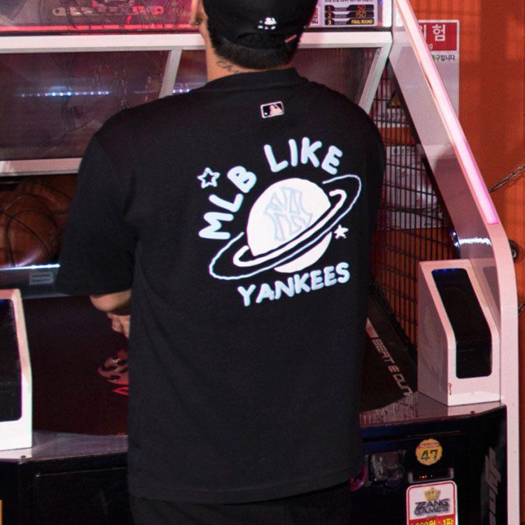 MLB Футболка New York Yankees Унисекс Черная 31TSP3131-50L