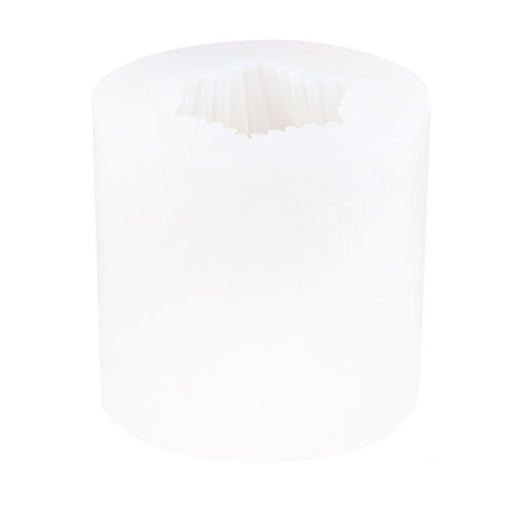 Rotating Aromatherapy Candle Silicone Mold Twisting Stripe Cylindrical Candle Silicone Mold Wave Cylindrical Soap Mold