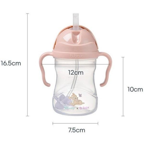 Соломенная чашка Bibox 240мл, Bambi, 1 шт.