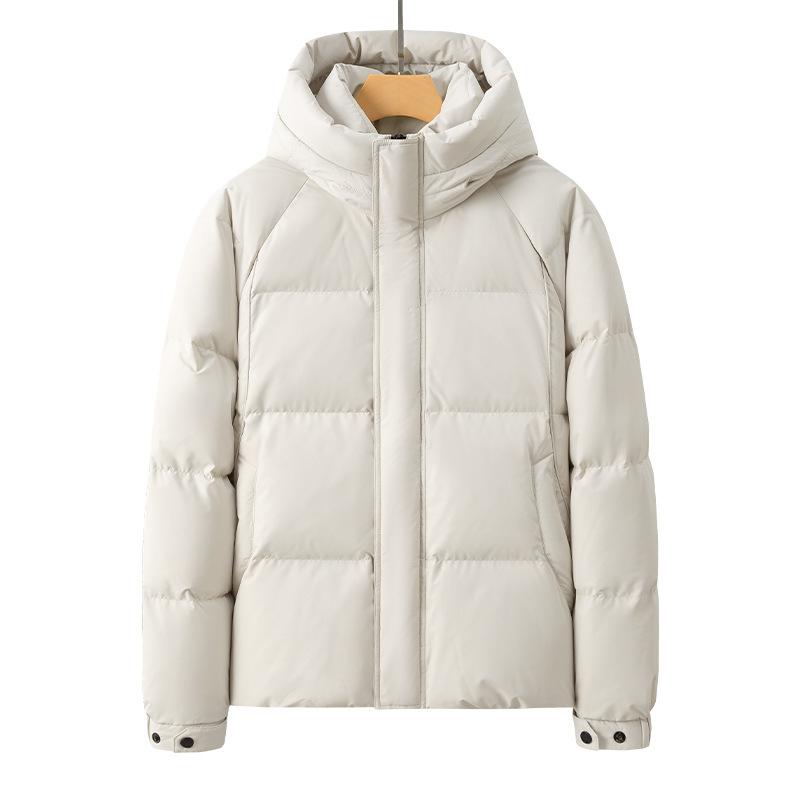 Couple Down Jacket Men's Bread Jacket Winter Thickened Warm New Teen Hooded Jacket Men