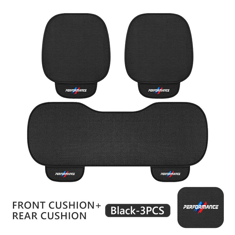 AAAPS1 Ice Silk Car Seat Cushion Non-slip Wear-resistant Seat Cover For BMW M M3 X5 X1 X3 E46 E90 E39 F10 F20 F30 G20 E36 E34