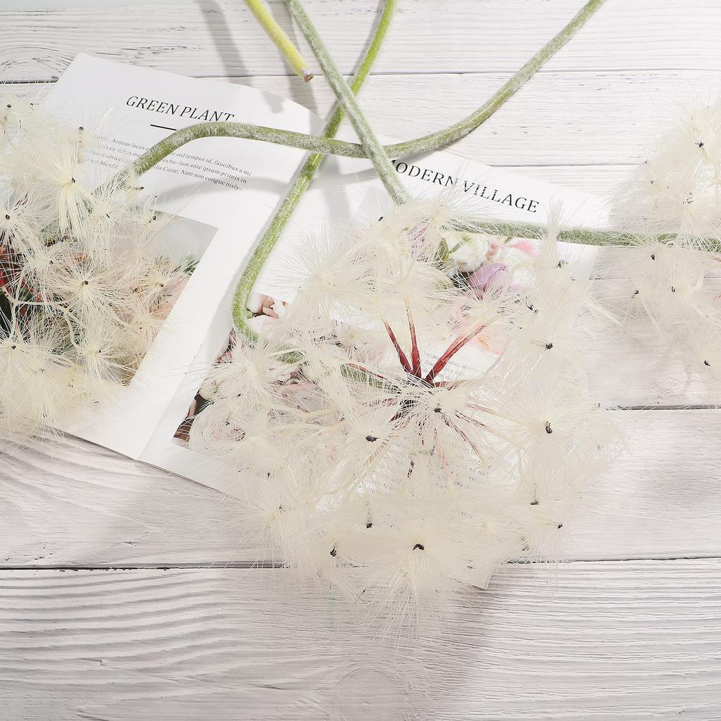 Имитация Одуванчика Мягкое DIY Украшение Многоцелевой Железный Одуванчик Искусственный Цветок