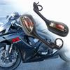 Motorcycle Mirror Rearview with Turn Signal Light Mirror For Suzuki GSXR600 750 2006-2010 GSXR 1000 2005 2006 2007
