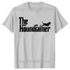 Funny Basset Hound Father Dog Shirt The Houndfather Men Womens Fashion Casual Tshirt 100 Cotton Loose Oversized T Shirt Summer