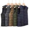 Autumn and Winter Men's Casual Inner Wear Warm Down Jacket Vest