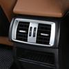 Car Rear Air Conditioning Outlet Frame Sticker ABS Decoration Auto Accessories For BMW X3 F25 X4 F26 xDrive20i 28i 35i