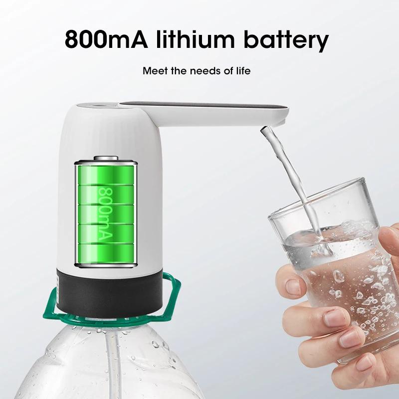 Water Bottle Pump Water Dispenser USB Charging Automatic Water Bottle Pump Water Pump One Button Switch Of Water Dispenser
