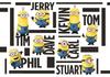 Epoch Jigsaw Puzzle Minions Minions Name X with and Score Ticket 108-Piece (18.2 25.7 Cm) 03-040 Glue, Spatula,