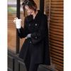 Fleeting Years Women's Elegant Mid-Length Wool Coat