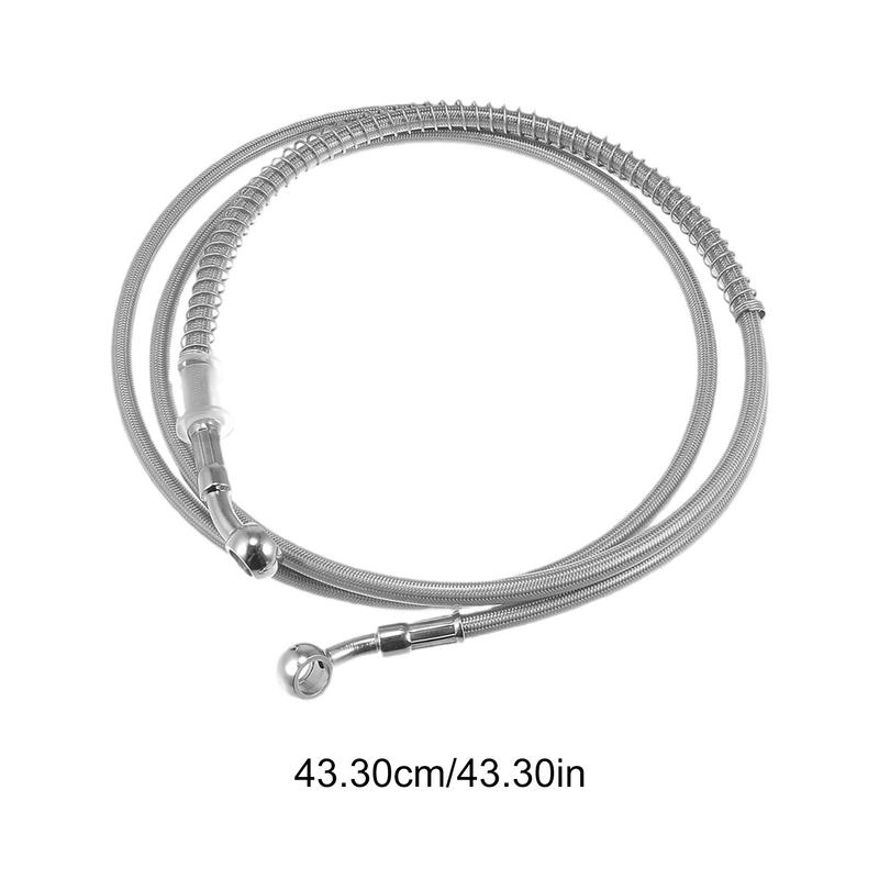 Гидравлические тормозные магистрали для мотоциклов 110 см, шланги сцепления, нержавеющий тормозной шланг, сменная трубка сцепления, аксессуары для мотоциклов