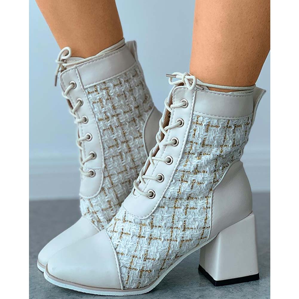 Ботинки «Мартенс» Женские универсальные женские тонкие ботинки на толстом каблуке со строчкой в ​​британском стиле Ботильоны