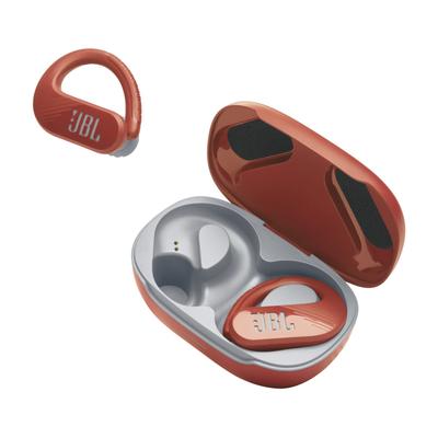JBL ENDURANCE PEAK3 Bluetooth Спортивные Полностью Беспроводные/Тип с Ушным Крючком/USB Type C/Водонепроницаемые и Пылезащищенные IP68/Коралловый JBLENDURPEAK3COR