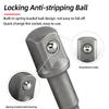 1/4"3/8"1/2" SDS Plus Socket Driver Drill Quick Change Hex Extension Adaptors Connector Hammer Drilling Bit Nut Impact Head Tool