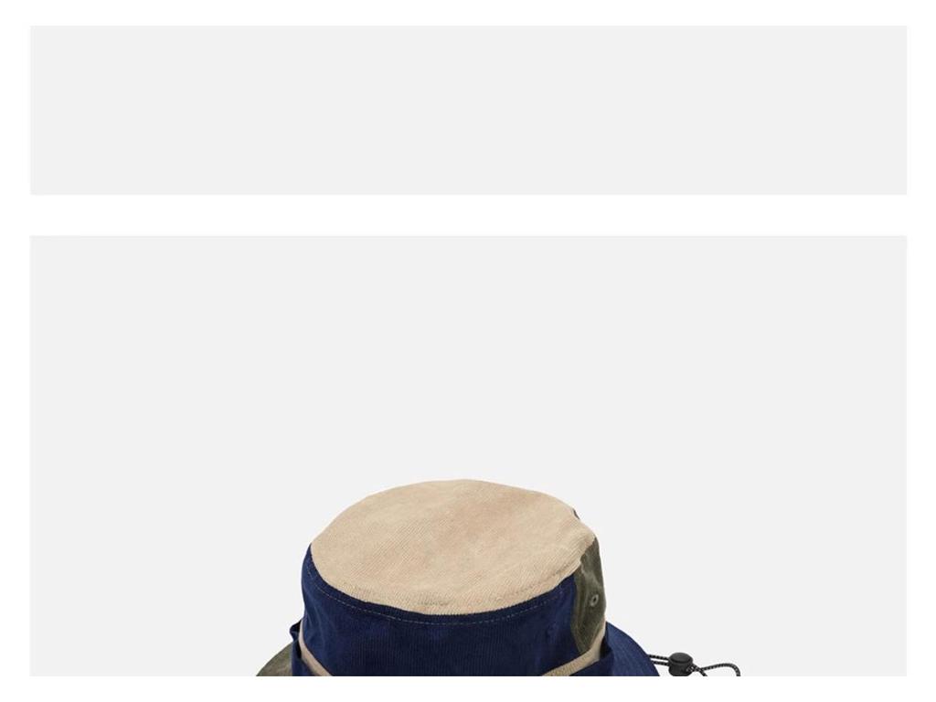 Japanese Versatile Patchwork Sun Hat - Men's Outdoor Fisherman Design