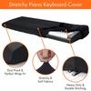 Breathable Piano Keyboard Dust Cover Protective Case Piano Protective Case  Piano