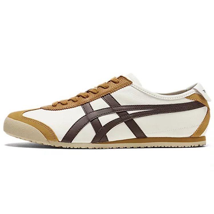 ONITSUKA TIGER Mexico 66 Cream Licorice Brown Unisex Sneakers 1183A201-117