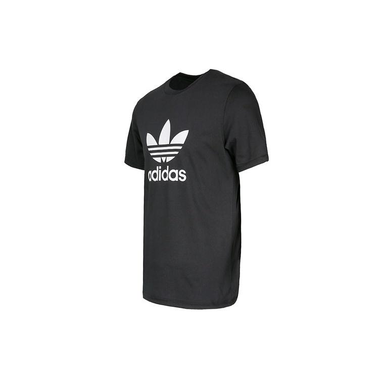 adidas Original Trefoil Tee 'Black White' Men's AJ8830