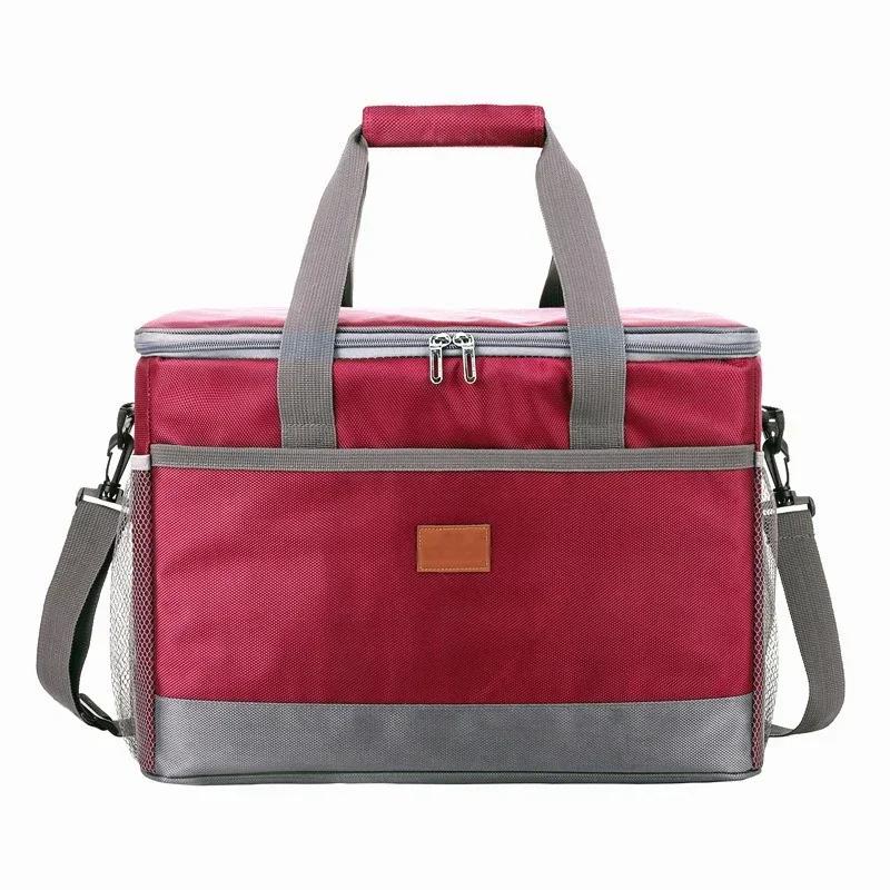 36L Cooler Bag Multifunctional Collapsible Sealed Leak-Proof Picnic Lunch Beer Bag For Outdoor Travel Camping Bbq Family Party