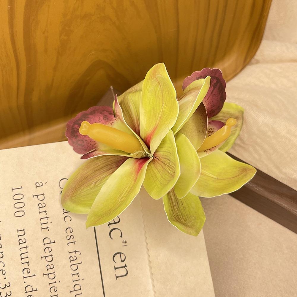 Праздничный стиль искусственный цветок заколка для волос ткань богемный стиль заколка для волос цветок заколка для волос праздник