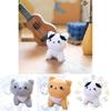 Cute Cat Plush Keychain Charming Kitten Doll For Bags And Purses