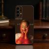 Вечное Сияние A-Чехол для телефона Арианы Для Samsung S25,24,23,22,30,21,10,9,Ultra,Plus,Lite Мягкий Черный Чехол