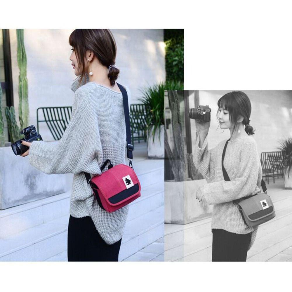 Nylon DV Crossbody Bag Large Capacity Camera Case New Shoulder Bag