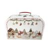 Cardboard Christmas Gift Box Portable Suitcase New Gift Container Birthday