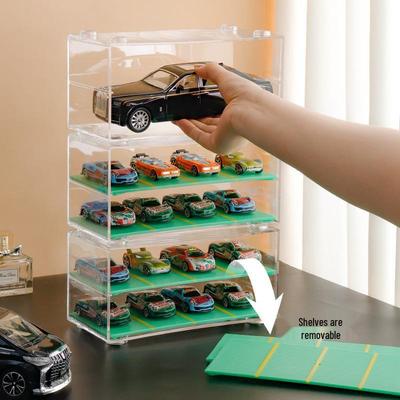 Гараж для хранения и демонстрации литых машинок Hot Wheels для детей