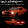 1:Модель спортивного автомобиля Hellcat Charger в масштабе 32, игрушка, со звуком и светом, литая из сплава, модели суперкаров, игрушки, праздничные подарки для парня