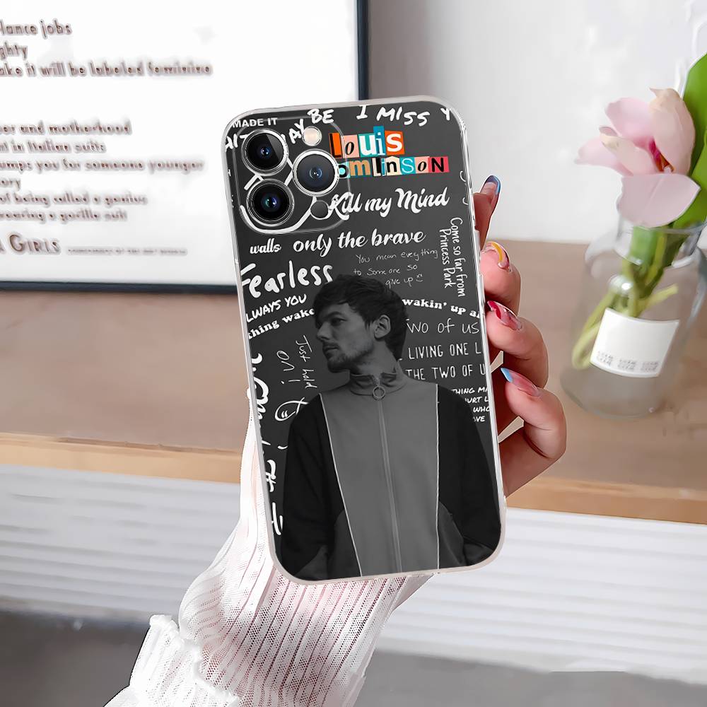 L-Luis M-Miguel Singer Для IPhone 17 16 15 14 13 12 11 Pro Max Plus Мягкая ТПУ Силиконовая Задняя Крышка Прозрачный Чехол