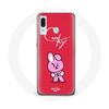 Case for Samsung Galaxy A20e BTS Bangtan Boys BT21 Cooky Red Background