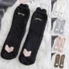 Ladies And Winter Thickened Sleep Socks Coral Velvet Warm And Cute
