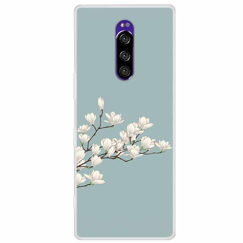 Чехол для Sony Xperia 1 Роскошные Животные Прозрачная Крышка для Sony Xperia1 XZ4 SO-03L SOV40 J8110 J9150 J8170 Корпуса Чехлы для Телефона