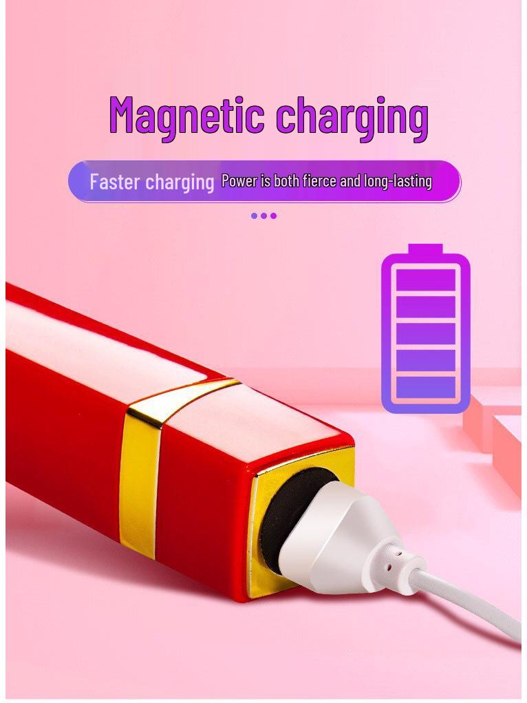 Женский мини-вибратор-помада - Маленький AV-стик с магнитной притягательностью для личного удовольствия