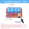 Сетевой Ethernet-релейный модуль DC 5V/12V/24V 4/8 каналов TCPIP, переключатель, управление по LAN, умное устройство, дистанционное управление