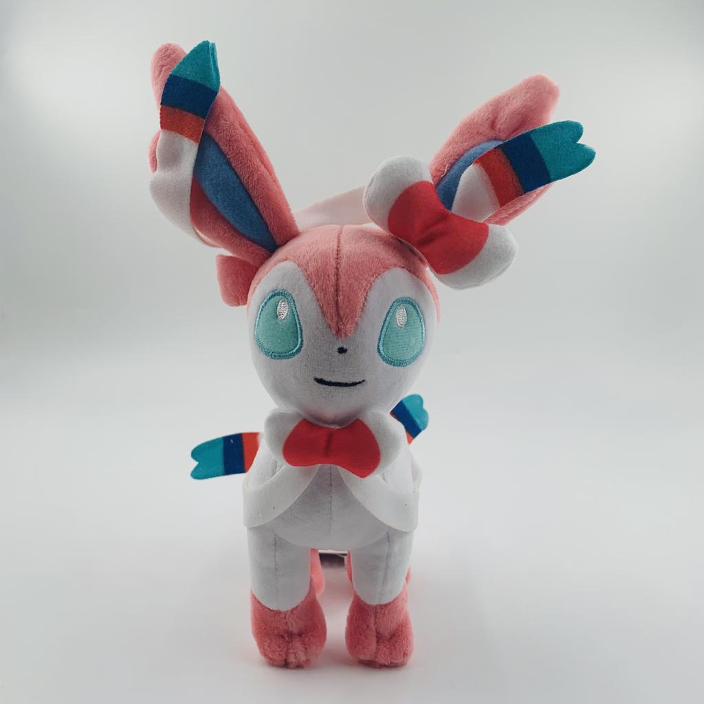 15-20 см плюшевые игрушки Eevee, кавайные аниме-фигурки, мягкие куклы, детский подарок на день рождения