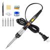 Adjustable Temperature Electric Soldering Iron Kit 60W LCD Digital Display Welding Iron Tips Tin Repair Tools Kit