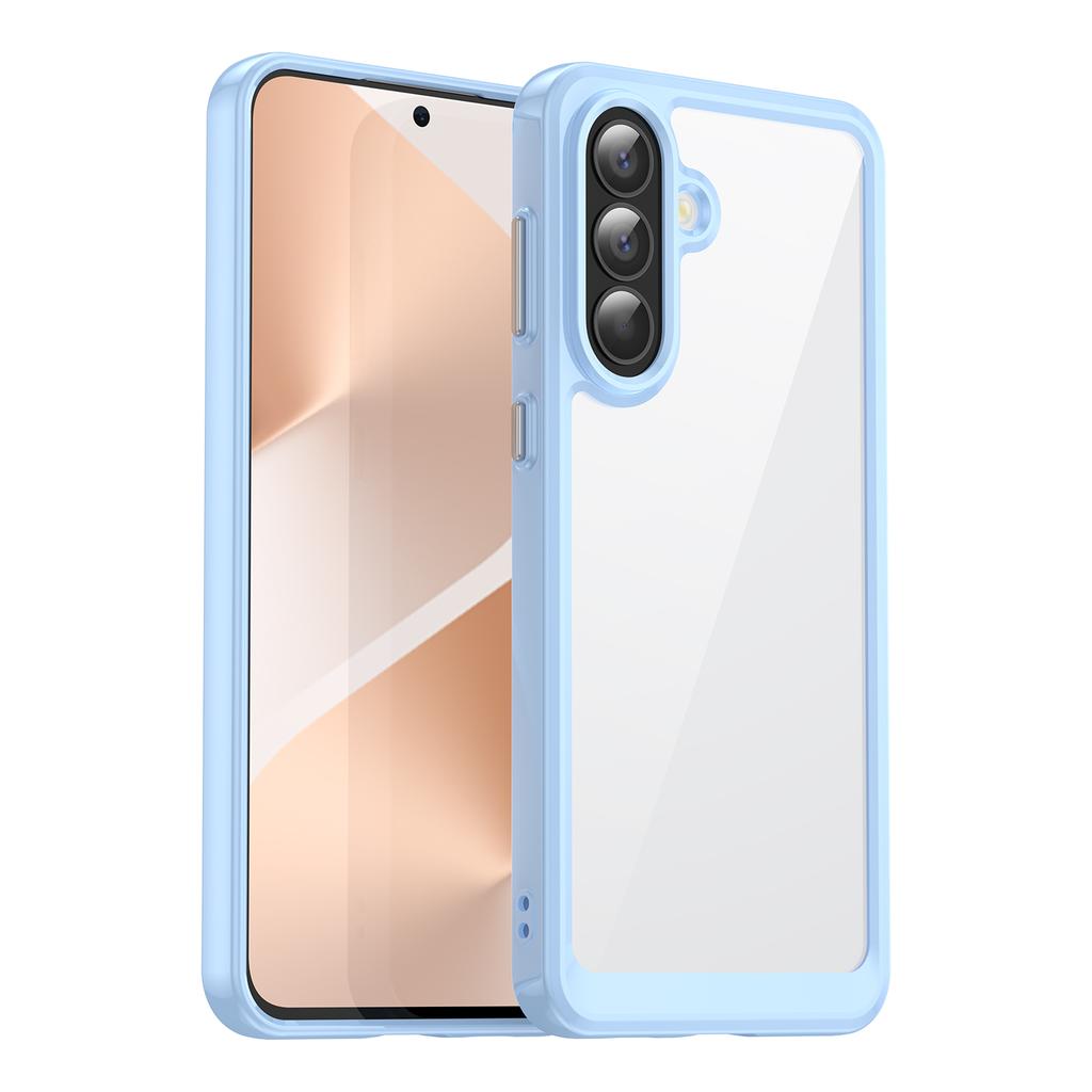 For Samsung Galaxy A57 5G Case TPU + Acrylic Protective Clear Phone Cover