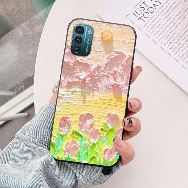 For Nokia G21 Phone Case astronaut Silicone Camera Protection Back Cover For Nokia G11 G 21 G21 Funda Coque