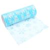 Tulle Rolls Shiny Glitter Delicate Soft Blue Printed Tulle Roll Gift Tie Party Table Decoration
