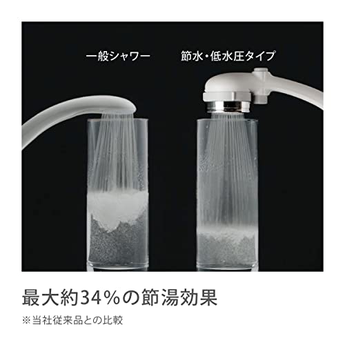 Takagi Shower Head, Water Purifier, Comfortable Shower Pita, Chlorine Removal, Water Saving, Hand-Held Water Stop, JSB222