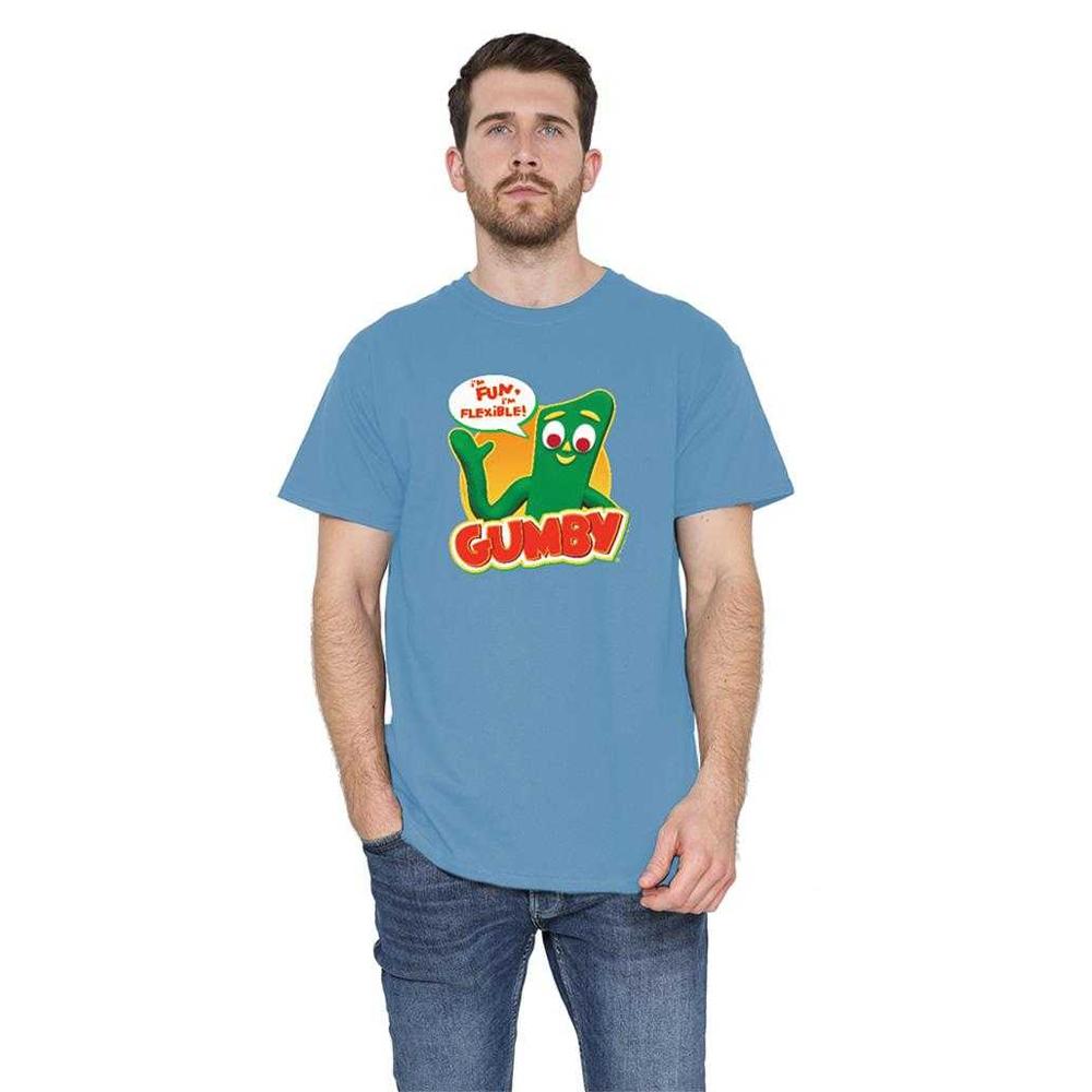 Gumby Unisex Adult Fun & Flexible T-Shirt
