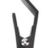 10 Pcs Plastic Multipurpose Hanging Clips Lightweight Storm Proof Lockable Tent Tarp Hook Clips Black Camping Hooks Camping Tent